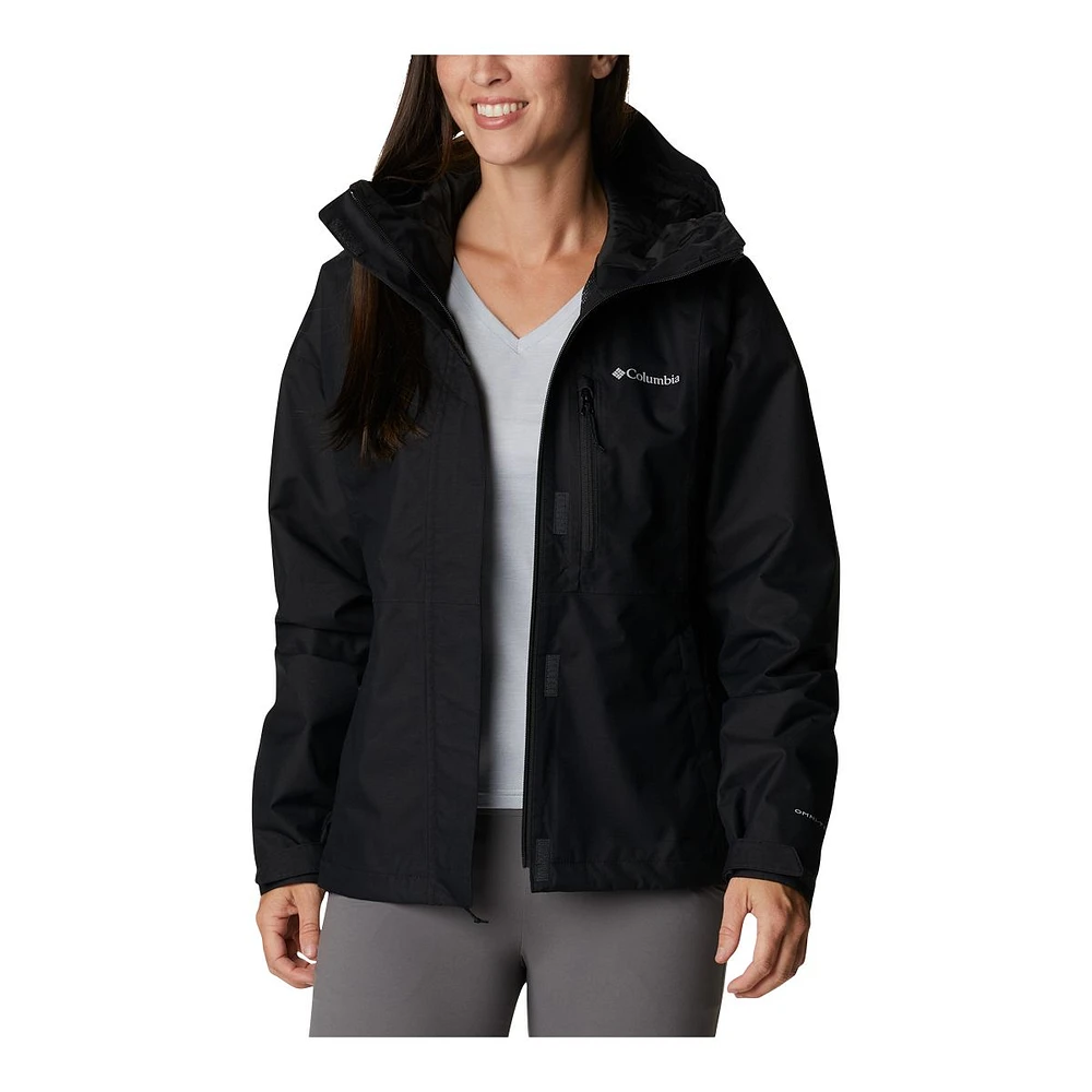 Columbia Women's Hikebound Omni-Tech Hooded Waterproof Rain Jacket