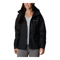 Columbia Women's Hikebound Omni-Tech Hooded Waterproof Rain Jacket