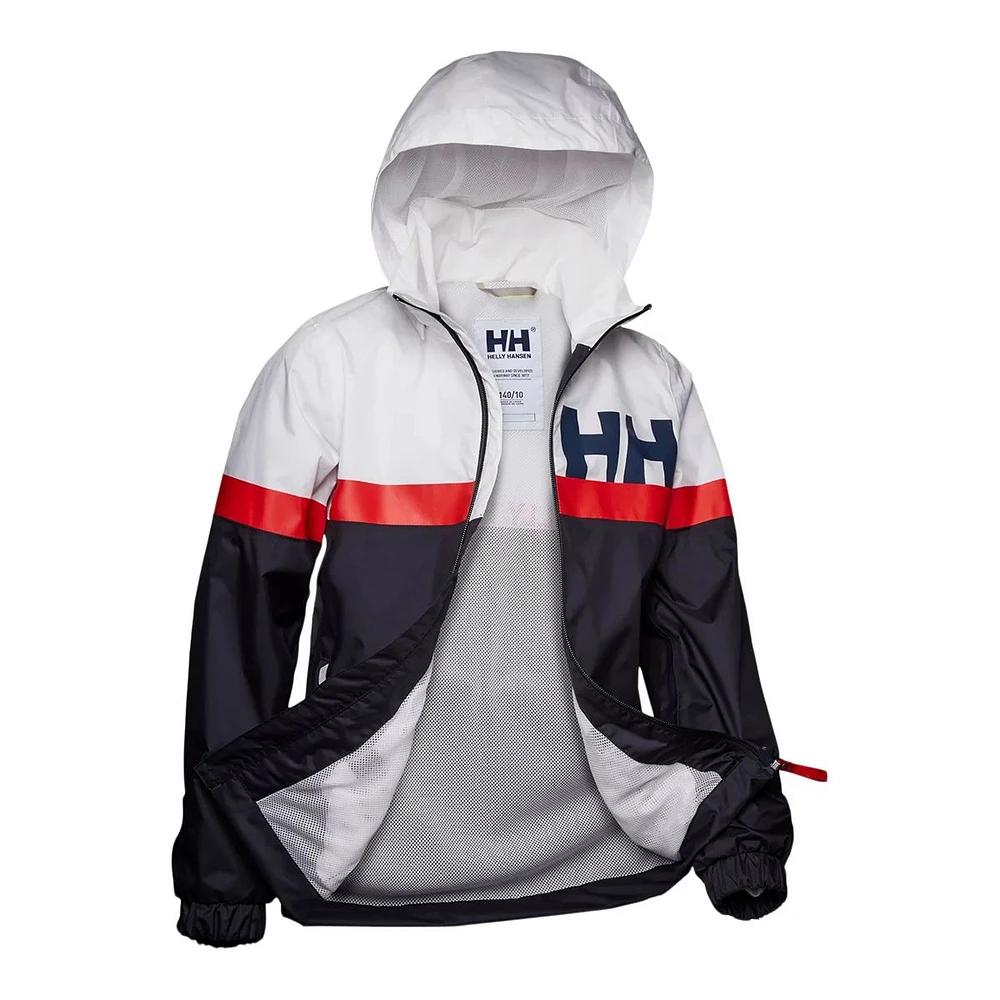 Helly Hansen Boys' Active Rain Jacket