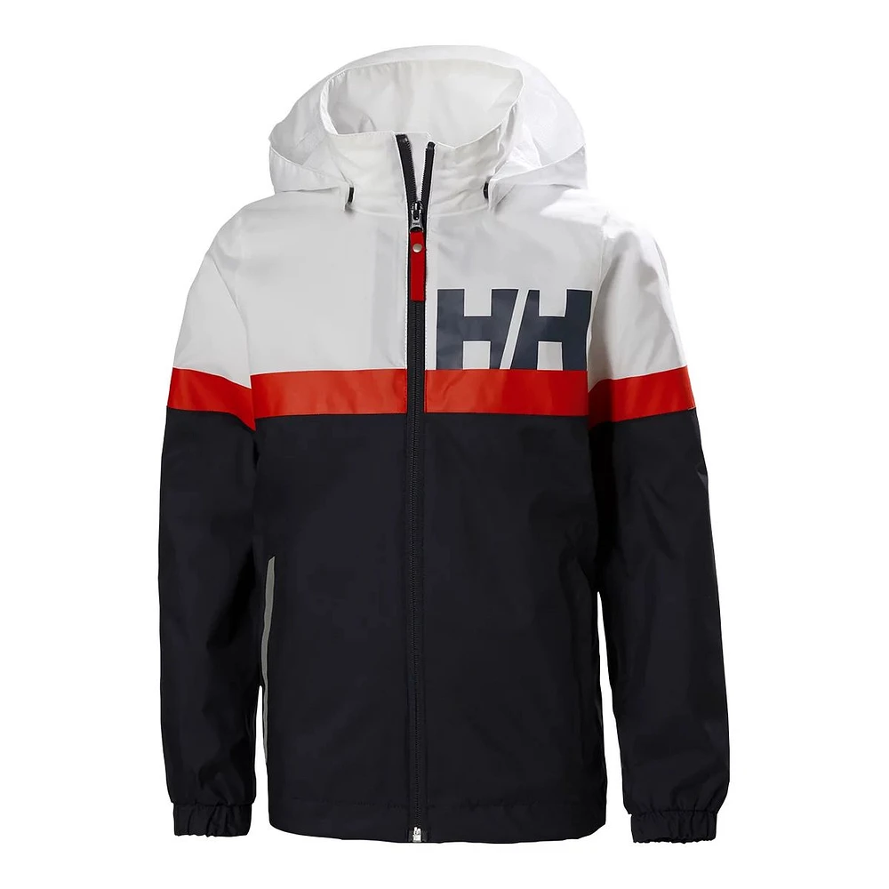 Helly Hansen Boys' Active Rain Jacket