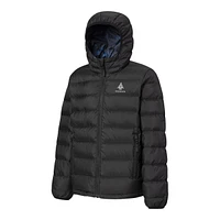 Woods Boys' Benington Winter Jacket, Kids', Down, Puffer, Insulated, Water Repellent, Hooded