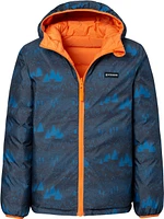 Woods Boys' Benington Winter Jacket, Kids', Down, Puffer, Insulated, Water Repellent, Hooded