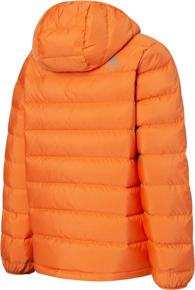 Woods Boys' Benington Winter Jacket, Kids', Down, Puffer, Insulated, Water Repellent, Hooded