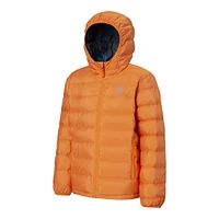 Woods Boys' Benington Winter Jacket, Kids', Down, Puffer, Insulated, Water Repellent, Hooded