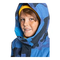 Quiksilver Boys' Mission Printed Block Winter Jacket, Kids', Ski, Insulated, Waterproof