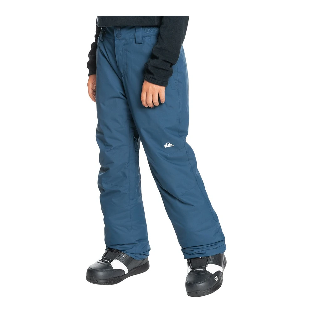 Quiksilver Kids' Estate Snow Pants, Boys', Winter, Ski, Waterproof