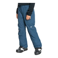 Quiksilver Kids' Estate Snow Pants, Boys', Winter, Ski, Waterproof