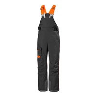 Helly Hansen Kids' Junior Summit Bib Snow Pants, Boys', Winter, Ski, Waterproof, Insulated