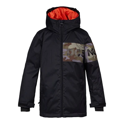 DC Boys' Propaganda Winter Jacket, Kids', Insulated, Waterproof, Hooded