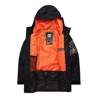 DC Boys' Propaganda Winter Jacket, Kids', Insulated, Waterproof, Hooded