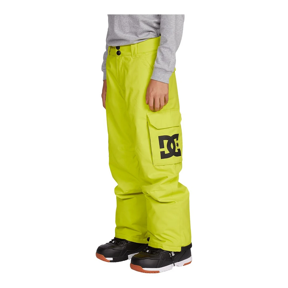 DC Kids' Banshee Snow Pants, Boys', Winter, Ski, Waterproof, Insulated