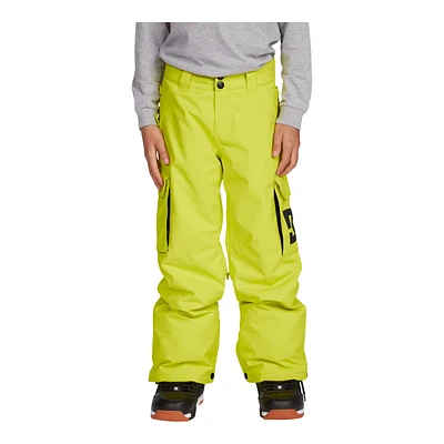 DC Kids' Banshee Snow Pants, Boys', Winter, Ski, Waterproof, Insulated