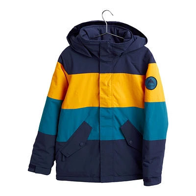 Burton Boys' Symbol Winter Jacket, Kids', Insulated, Waterproof, Hooded