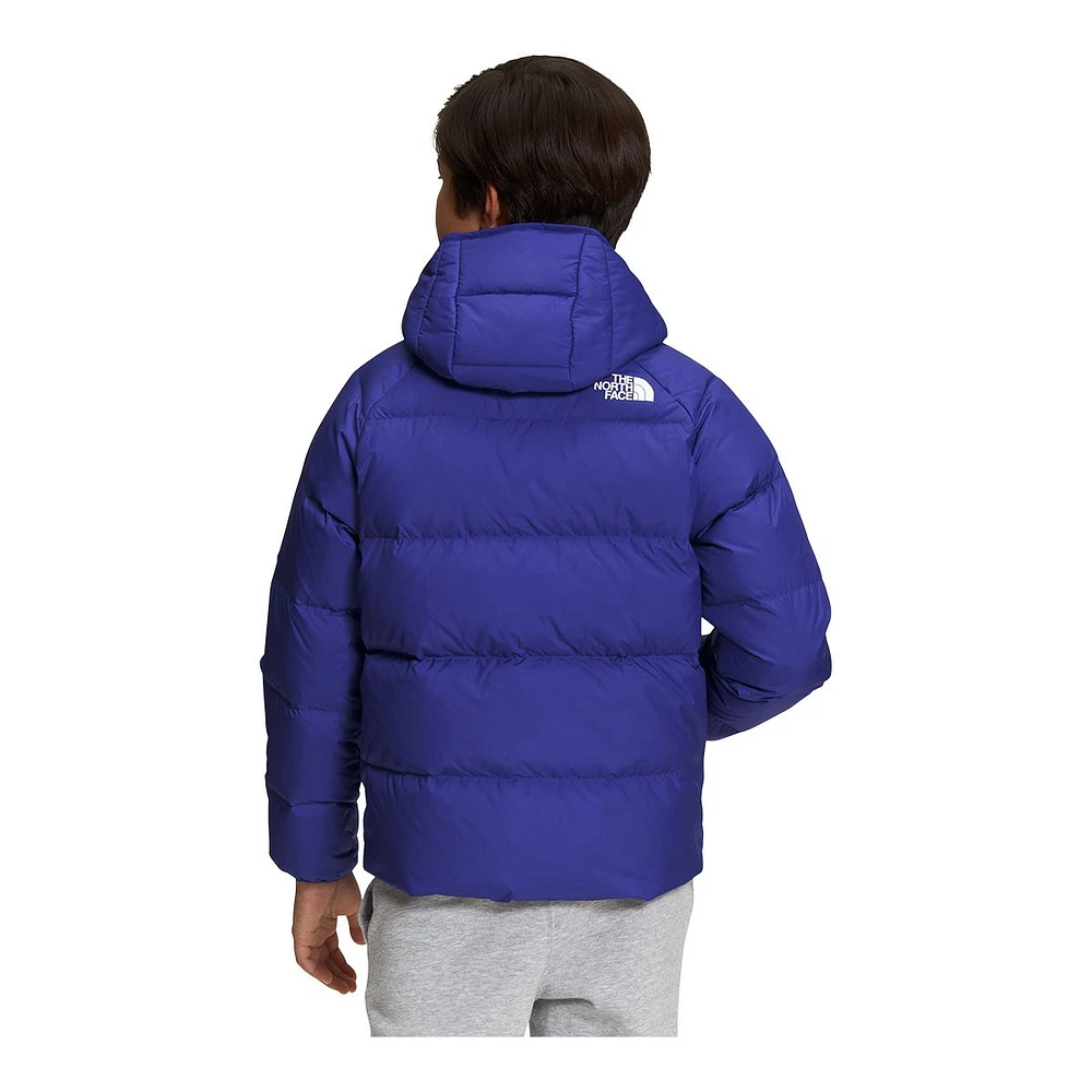 The North Face Boys' Reversible Down Hooded Jacket