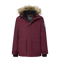 Woods Girls' Avens Winter Jacket/Parka, Kids', Down, Insulated, Waterproof, Hooded