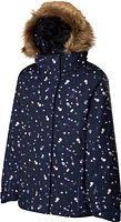 Ripzone Girls' Pecan Winter Jacket, Kids', Ski, Insulated, Hooded, Packable