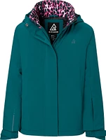 Ripzone Girls' Nutmeg Winter Jacket, Kids', Ski, Insulated, Hooded, Packable