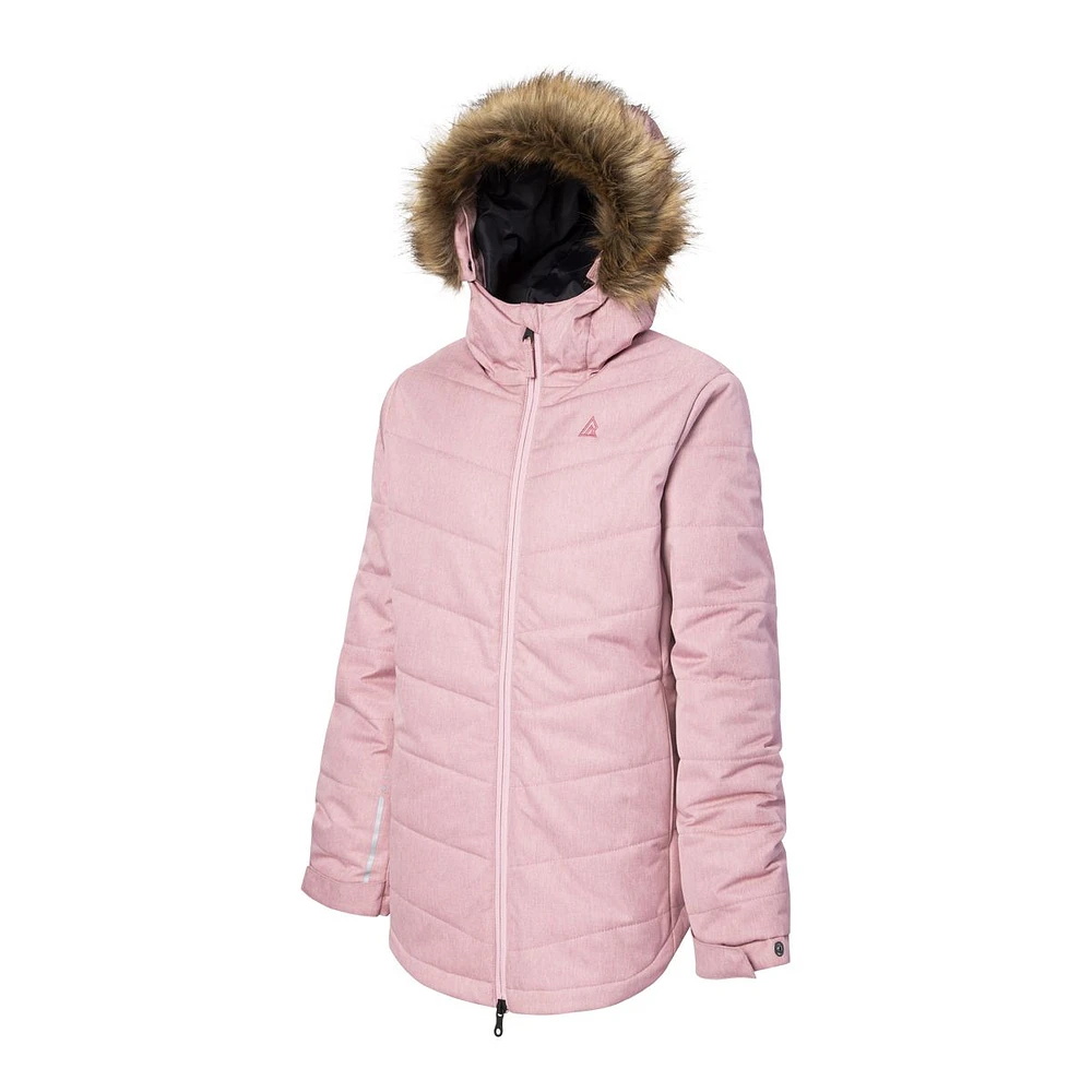 Ripzone Girls' Mars 2.0 Winter Jacket, Kids', Insulated, Hooded, Packable