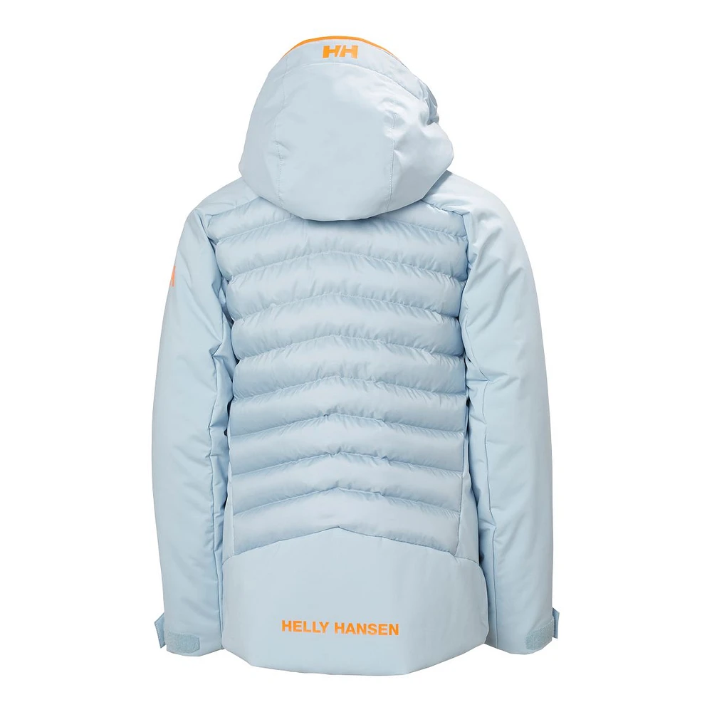 Helly Hansen Girls' Serene Winter Jacket, Kids', Ski, Insulated, Water-Repellent, Hooded