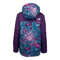 The North Face Girls' Snowquest Plus Winter Jacket, Kids', Insulated, Waterproof, Hooded