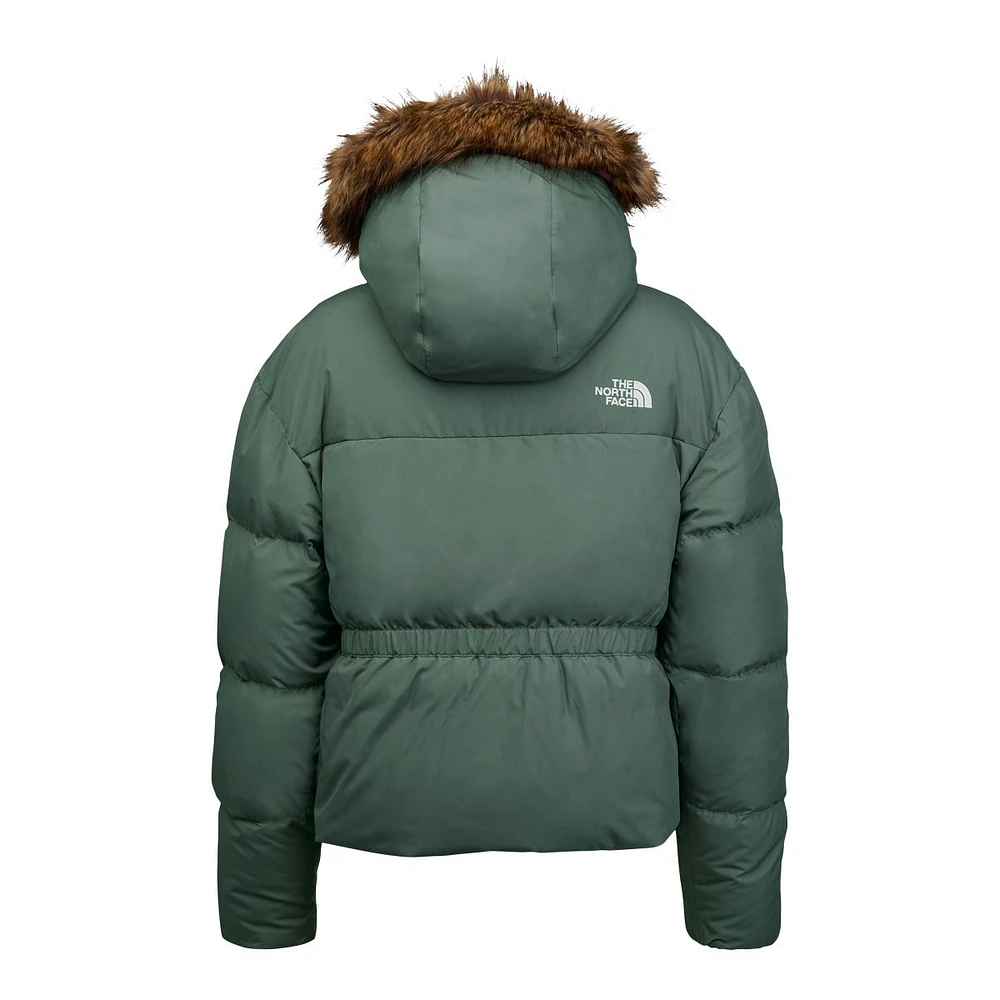 The North Face Girls' Dealio City Winter Jacket, Kids', Puffer, Insulated, Waterproof, Hooded