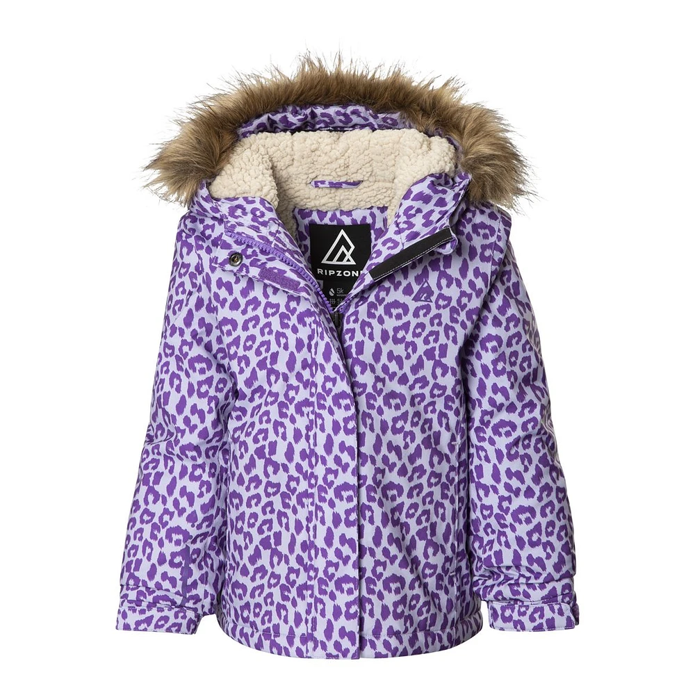 Ripzone Toddler Girls' Pecan Insulated Jacket