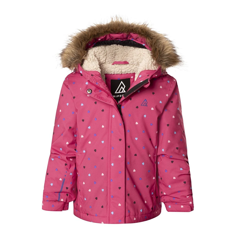 Ripzone Toddler Girls' Pecan Insulated Jacket