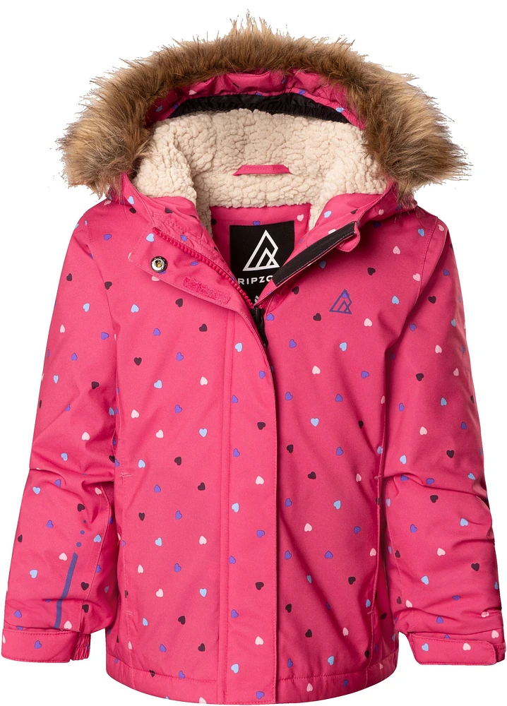 Ripzone Toddler Girls' Pecan Insulated Jacket