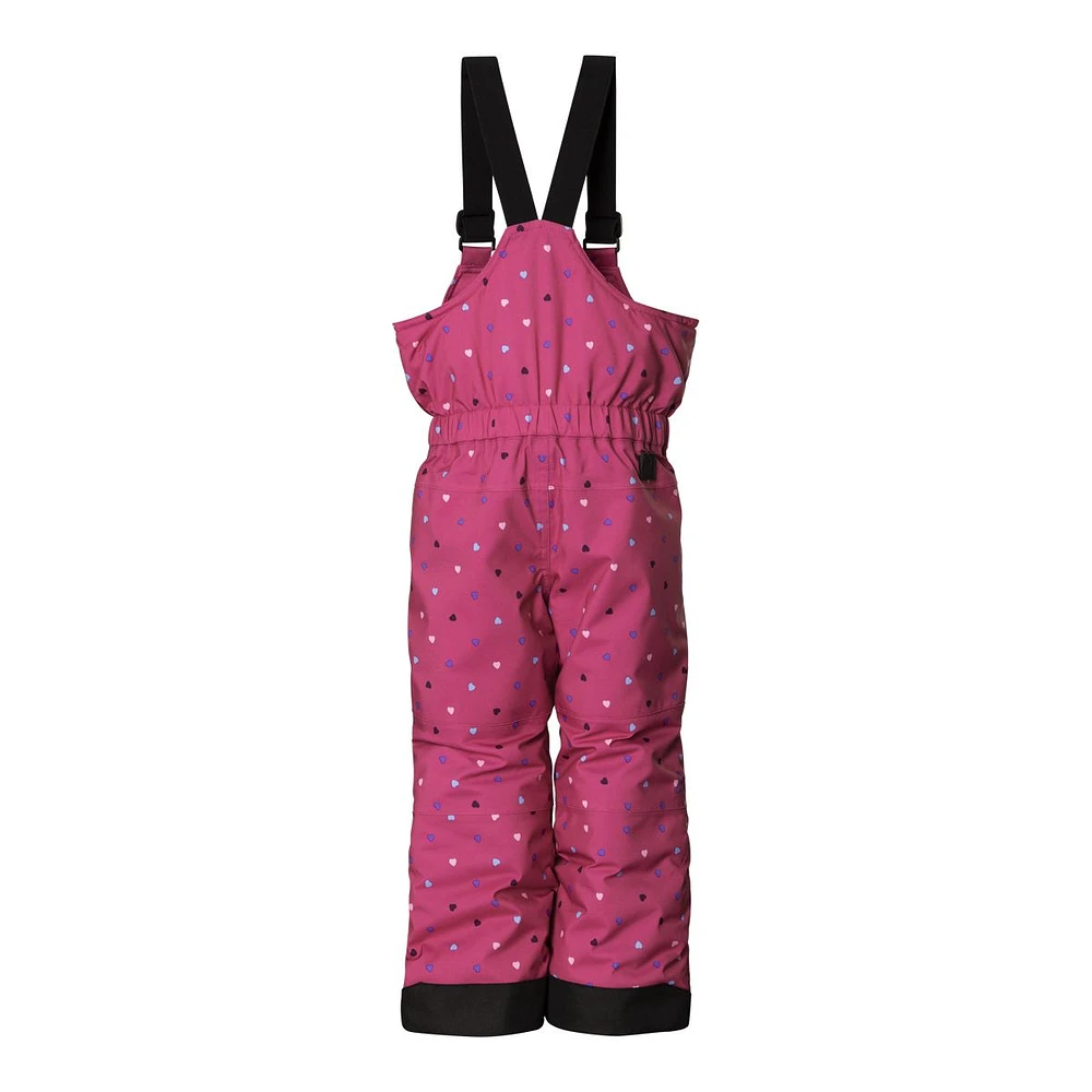 Ripzone Kids' Toddler Snowdrop Snow Pants, Girls', Winter, Ski, Waterproof, Insulated