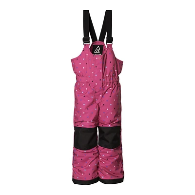 Ripzone Kids' Toddler Snowdrop Snow Pants, Girls', Winter, Ski, Waterproof, Insulated