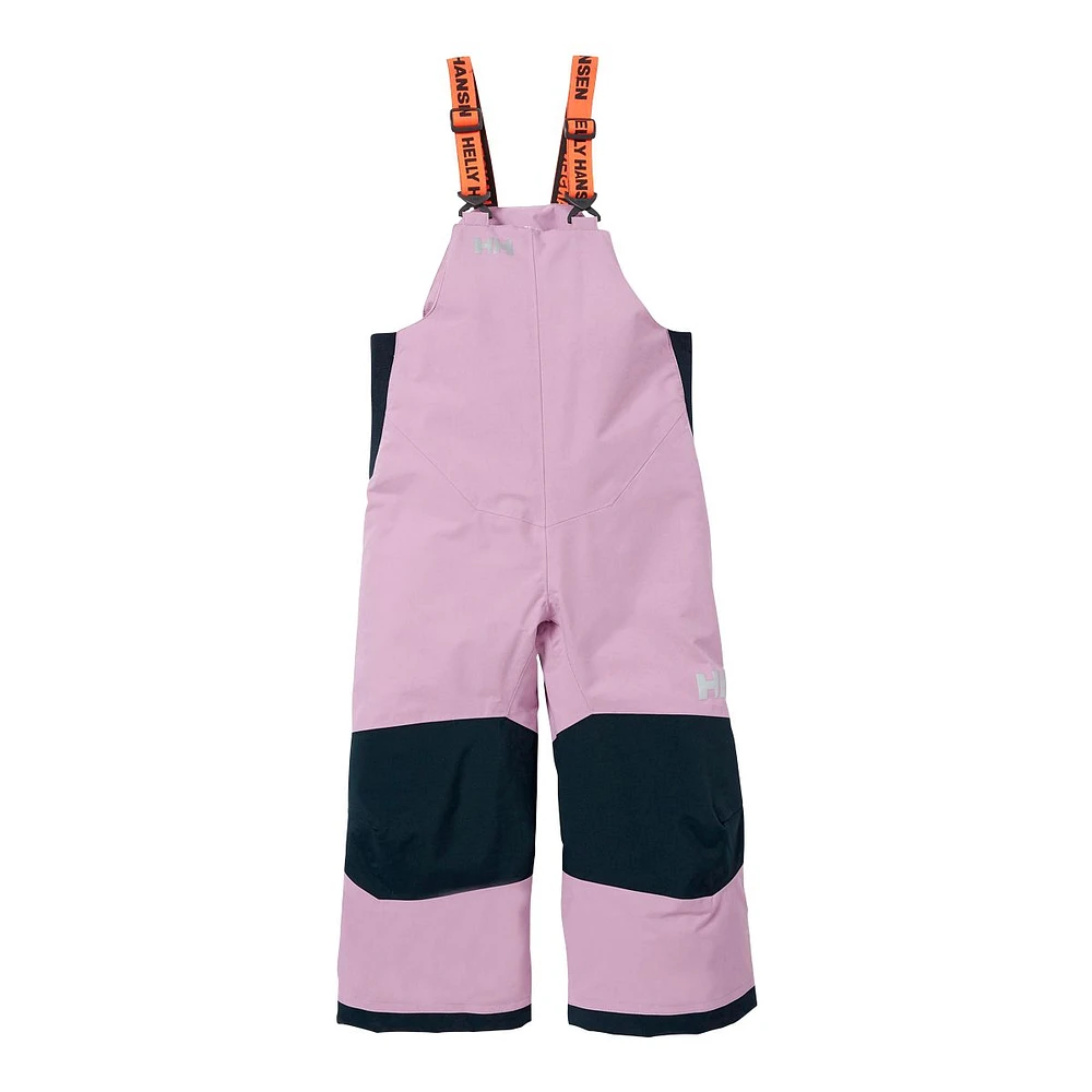 Helly Hansen Kids' Toddler Rider 2 Bib Snow Pants, Girls', Winter, Waterproof, Insulated