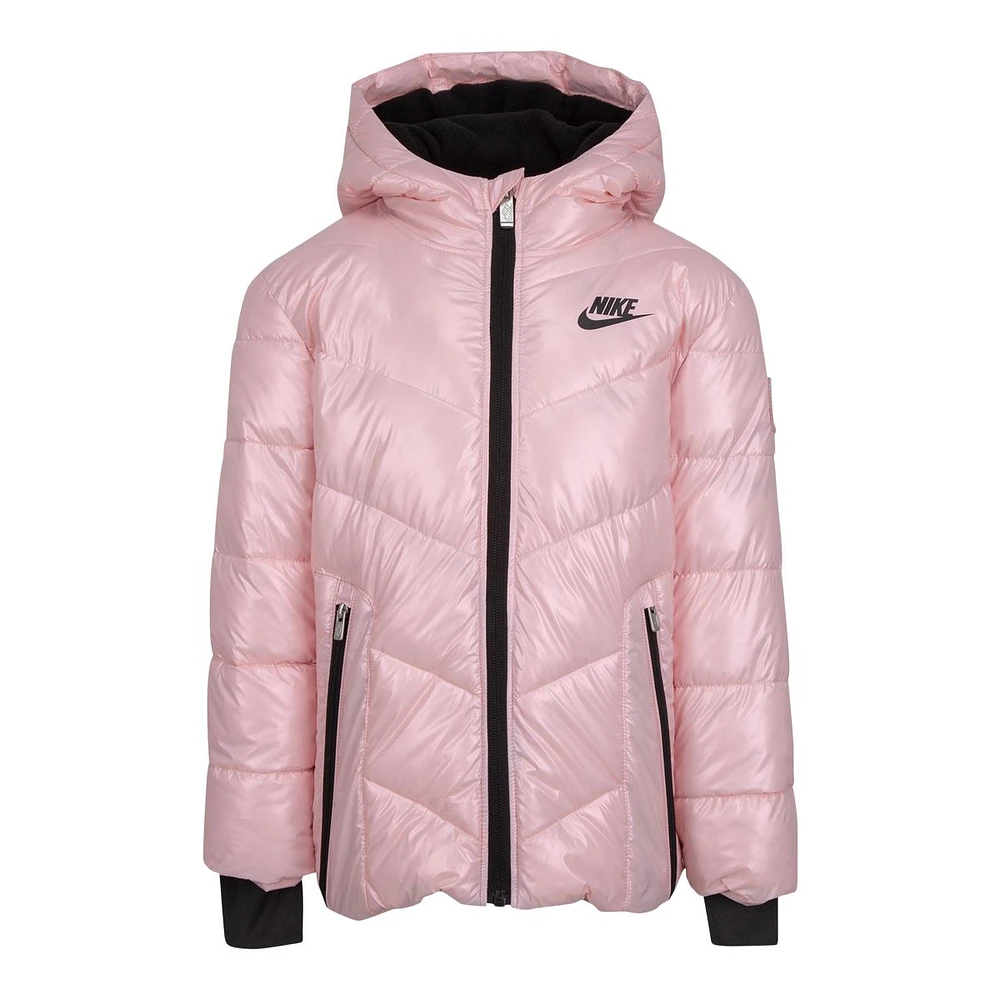 Nike Infant Girls' 2-4 Pearlized Puffer Jacket