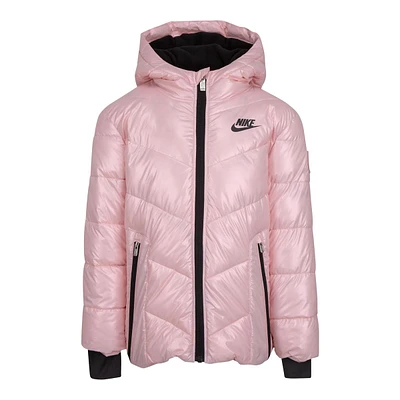 Nike Infant Girls' 2-4 Pearlized Puffer Jacket