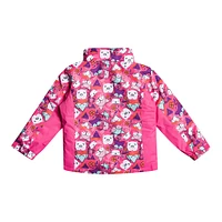 Roxy Girls' Toddler Snowy Tale Insulated Jacket