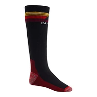 Burton Men's Emblem Snowboard Socks, Midweight, Breathable