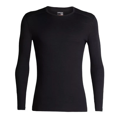 Icebreaker Men's 200 Oasis Long Sleeve Crew Base Layer Top