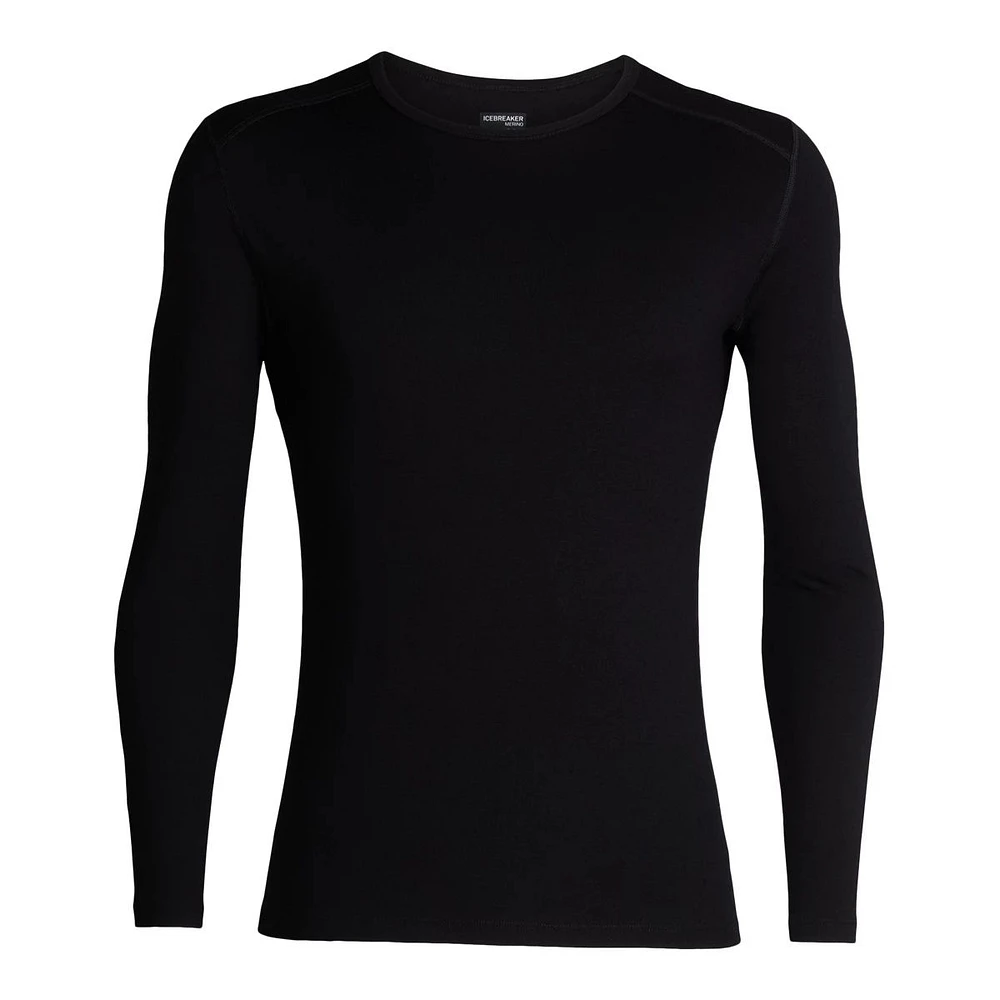 Icebreaker Men's 260 Tech Long Sleeve Crew Base Layer Top