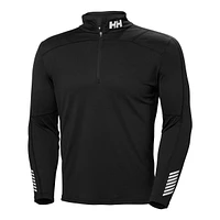 Helly Hansen Men's Lifa Active 1/2 Zip - Black