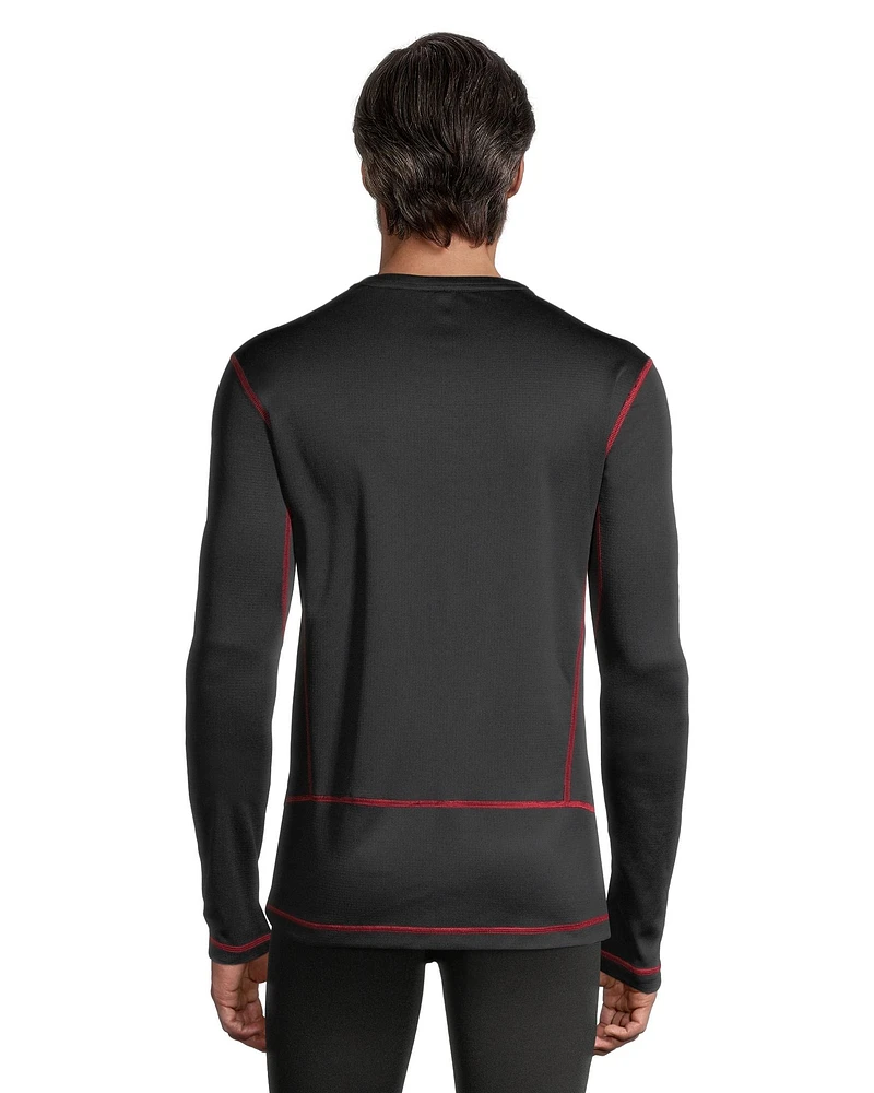 Ripzone Men's Poly Baselayer Crew Top