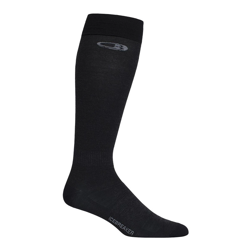 Icebreaker Men's Snow  Over The Calf Socks, Merino Wool Blend, Breathable