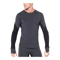 Icebreaker Men's 260 Zone Long Sleeve Crew Base Layer Top