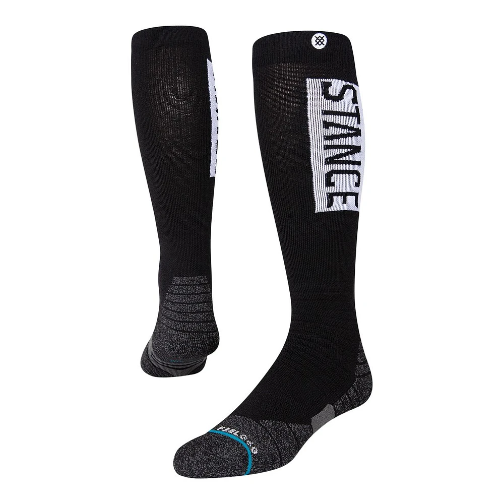 Stance Men's Infiknit Snow Socks, Merino Wool Blend, Medium Cushioned