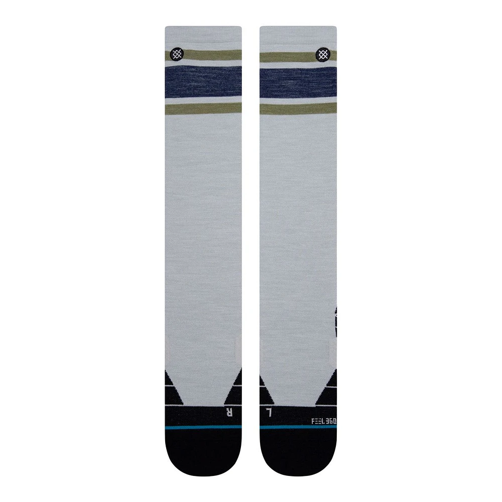 Stance Men's Boyd Infiknit Snow Socks, Ultralight Cushioned, Moisture-Wicking