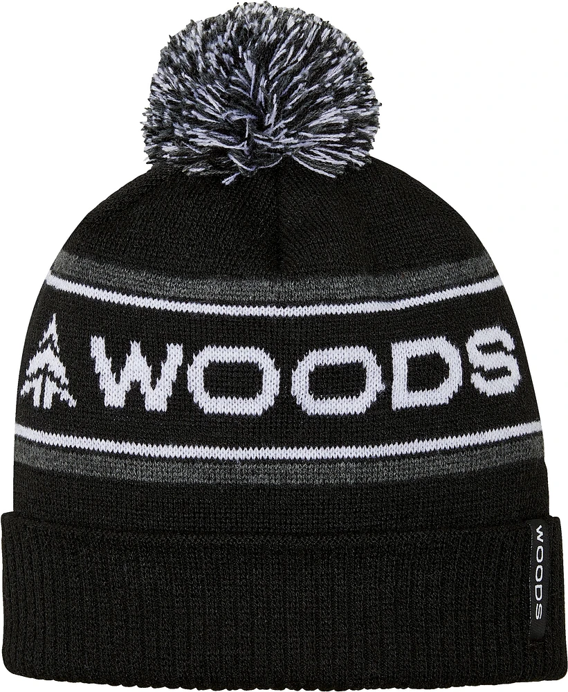 Woods Women's Adult Classic Pom Beanie