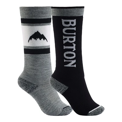 Burton Youth Weekend Midweight Socks - 2 Pack