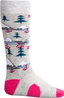 Ripzone Girls' All Mountain Snow Socks