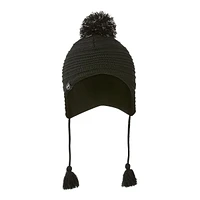 Kombi Girls' Reflective Pom Pom Toque