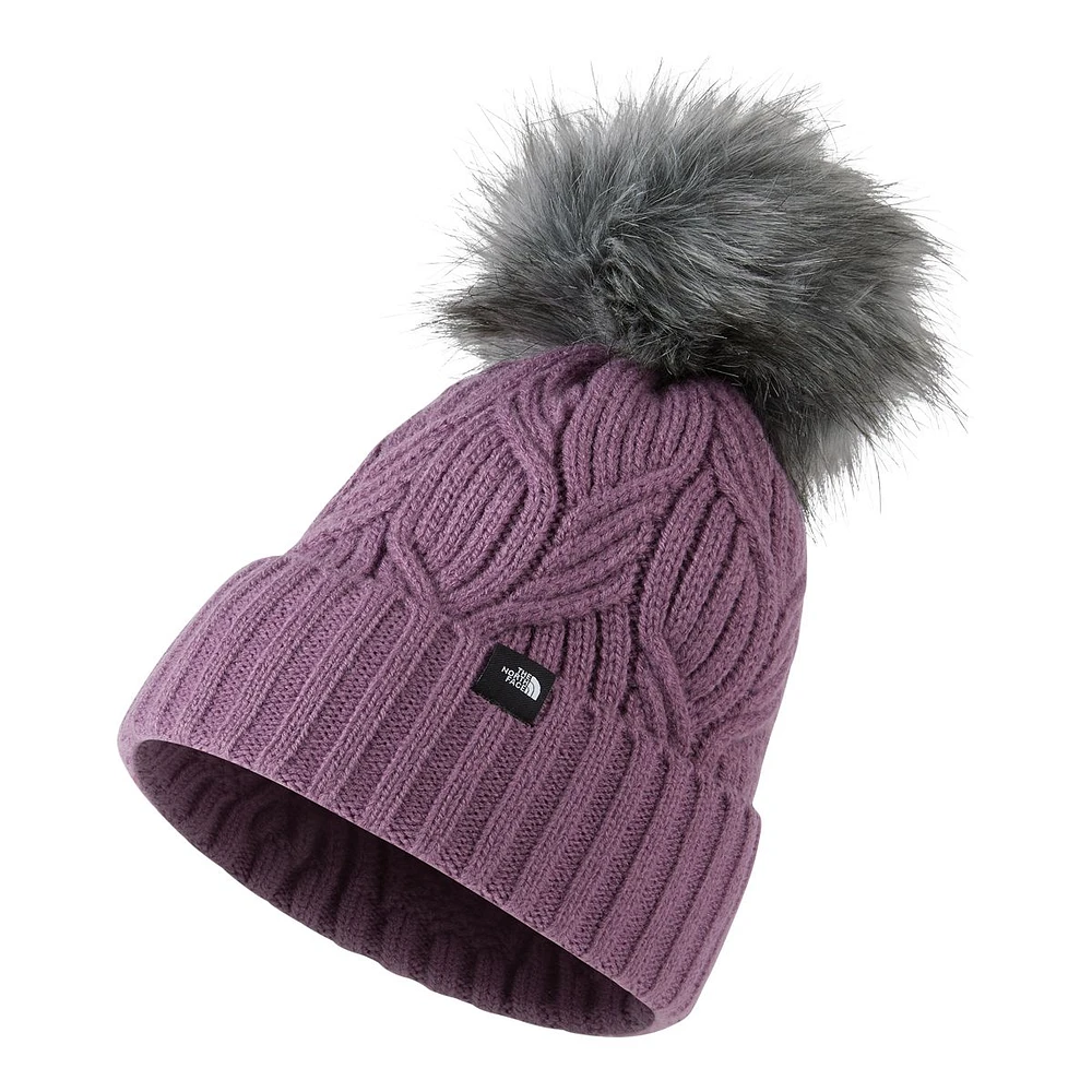 The North Face Youth Oh Mega Fur Pom Beanie