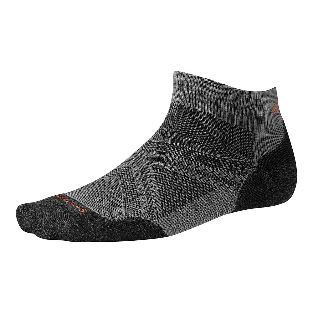 Smartwool Men's PhD® Light Elite Running Low Socks, Merino Wool Blend