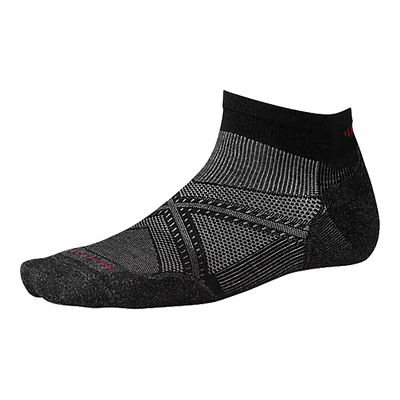 Smartwool Men's PhD® Light Elite Running Low Socks, Merino Wool Blend